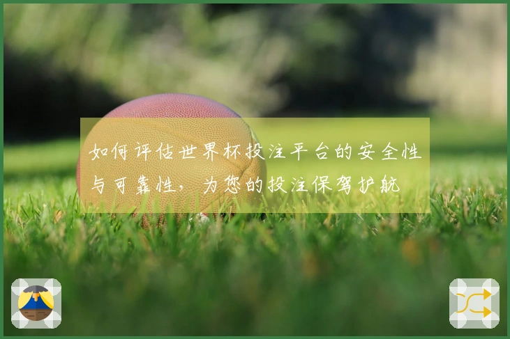 如何评估世界杯投注平台的安全性与可靠性，为您的投注保驾护航